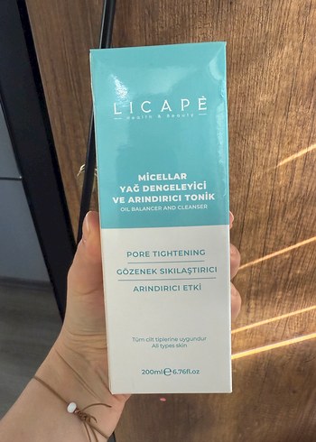 Licape Micellar Tonik Yağlı Ciltler İçin - Görsel 4