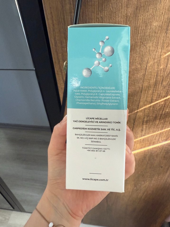 Licape Micellar Tonik Yağlı Ciltler İçin - Görsel 3