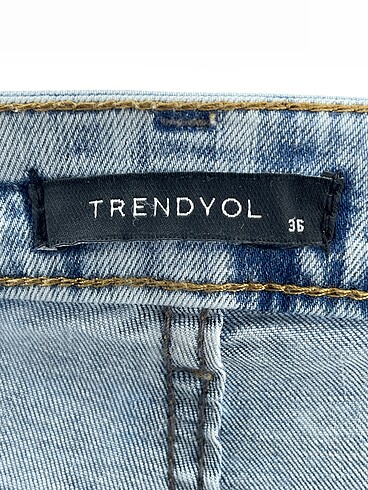 36 Beden mavi Renk Trendyol & Milla Jean / Kot %70 İndirimli.