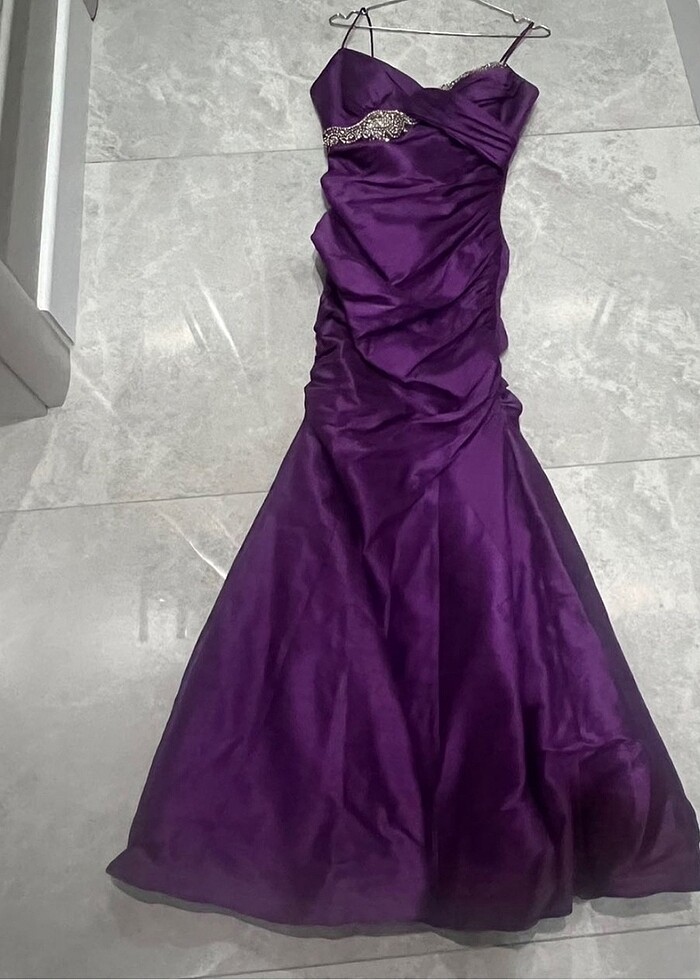 Alfabeta tabiye taşlı elbise.Mezuniyet, düğün,nişan,kına - Görsel 2