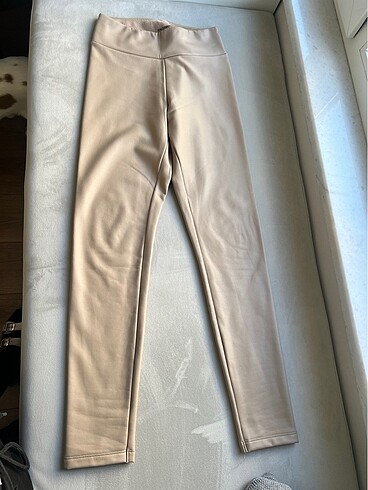 Calzedonia deri tayt,XS beden - Görsel 4