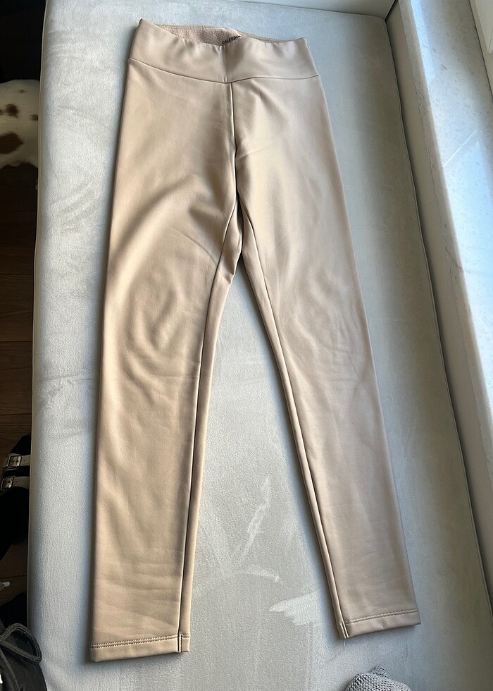 Calzedonia deri tayt,XS beden - Görsel 4
