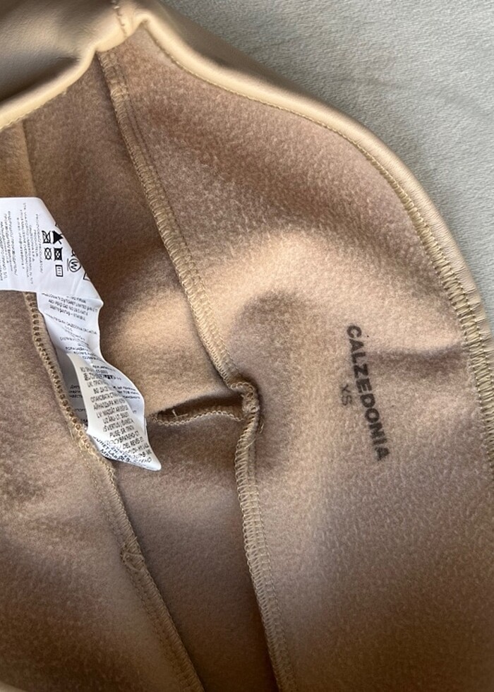 Calzedonia deri tayt,XS beden - Görsel 5