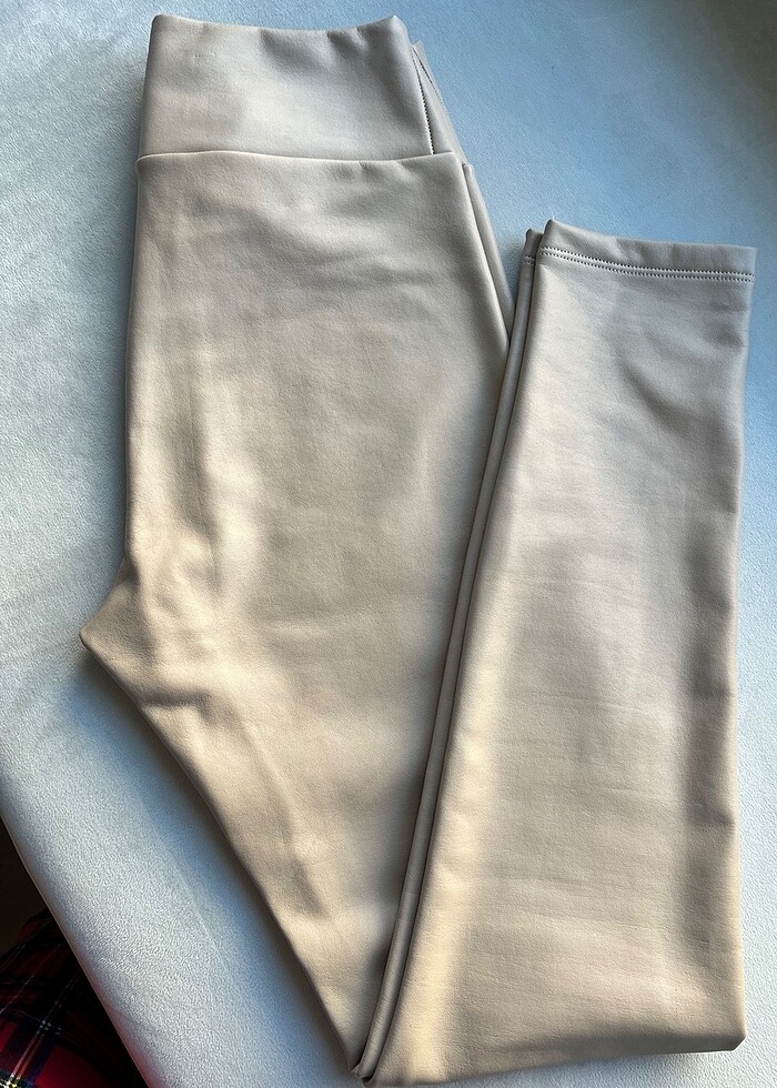 Calzedonia deri tayt,XS beden - Görsel 2