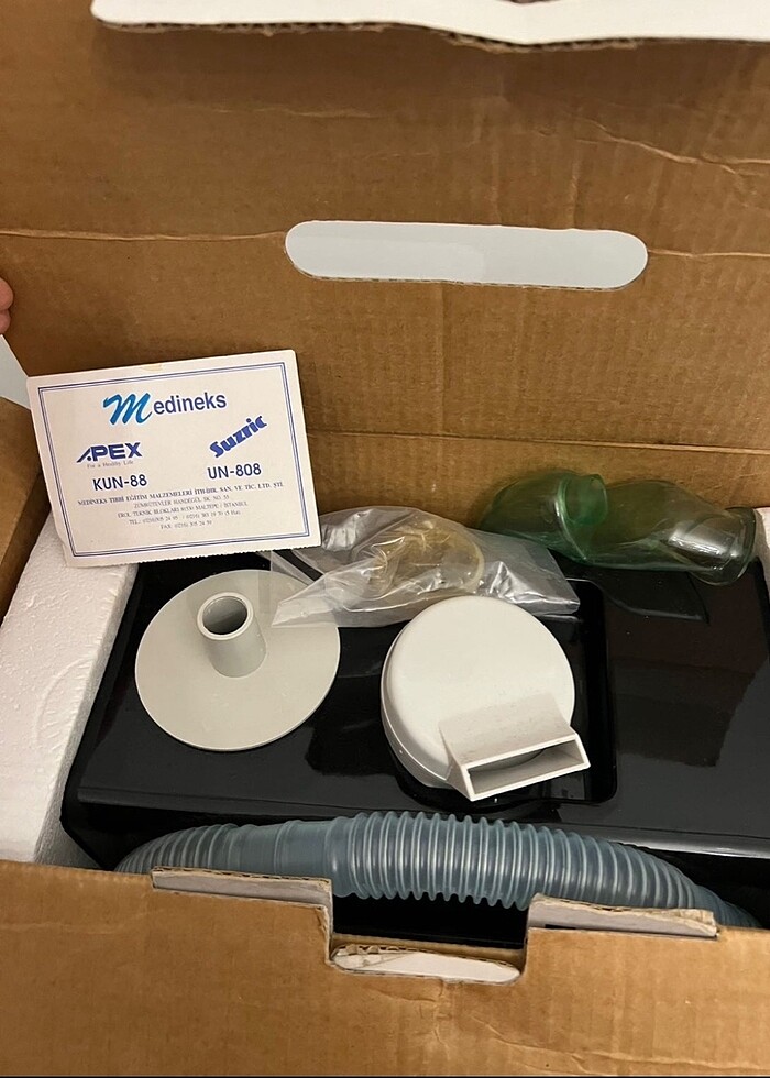 Nebulizatör-Az kullanıldı. Çocukla ve yetişkinler için buhar cih - Görsel 2