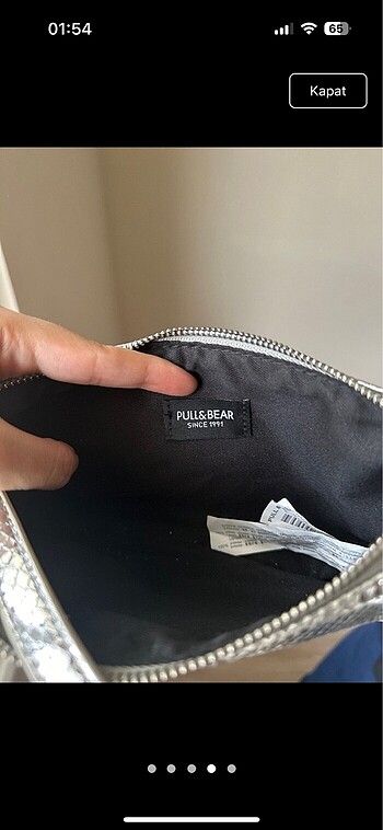 Pull and Bear çanta orijinal