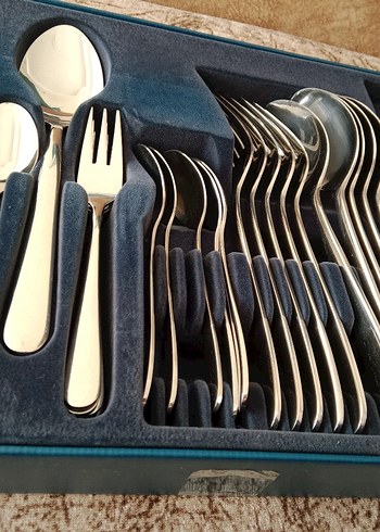 IKEA  Gri-Beyaz Çatal Kaşık Seti - Görsel 3