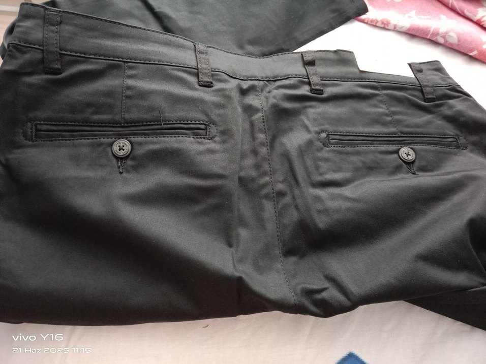 LC Waikiki Siyah Erkek Basic Pantolon - Görsel 4