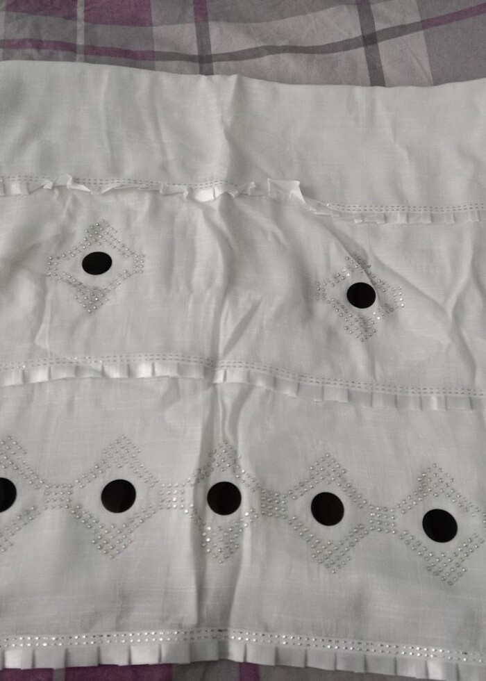 Tülbent yazma eşarp  - Görsel 2