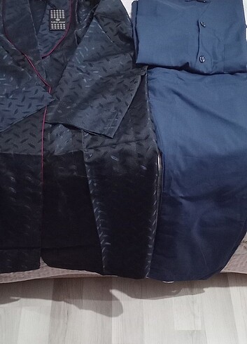 Erkek röpteşambır pijama seti çeyizlik  - Görsel 7