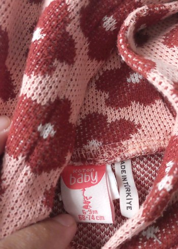 Koton kız bebek Örme Panço - Görsel 3