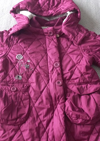 Kız Bebek Mor Kapitone Tulum - Görsel 2