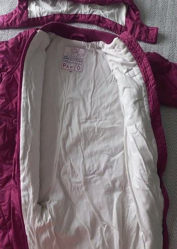 Kız Bebek Mor Kapitone Tulum - Görsel 9