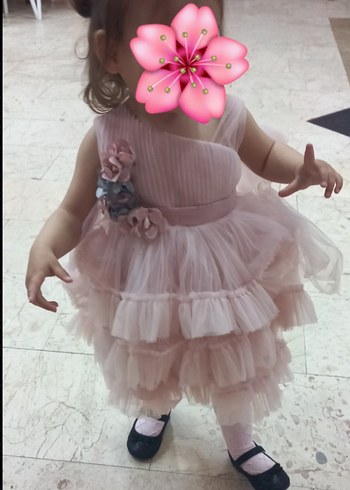 Kız bebek ayakkabı  ve abiye 1 yaş dogum günü - Görsel 5