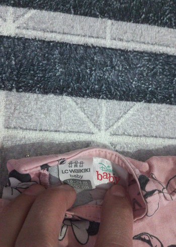 Kız Çocuk Fuşya Kelebek Baskılı Fırfırlı Tişört 6 adet - Görsel 4