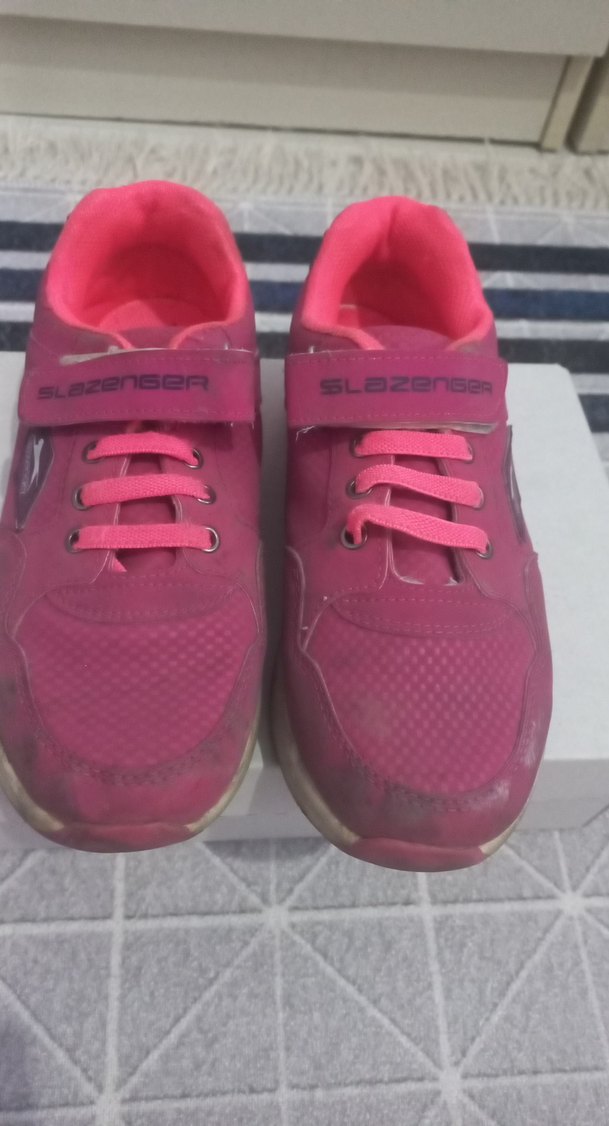 Kız Çocuk Pembe Spor Ayakkabı slazenger - Görsel 3