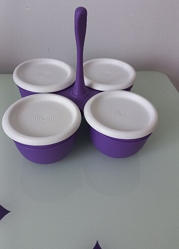 Tupperware yonca servis baharatlik çerezlik 