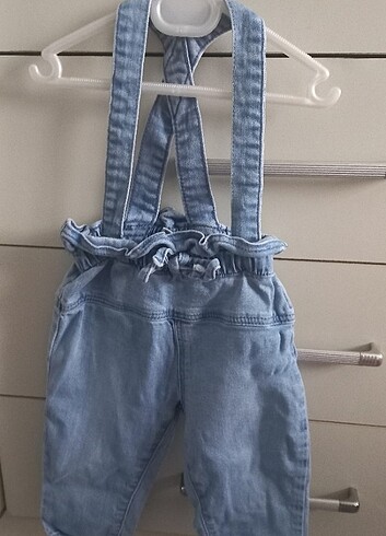 9-12 Ay Beden mavi Renk Kız bebek pantalon beden 9/12