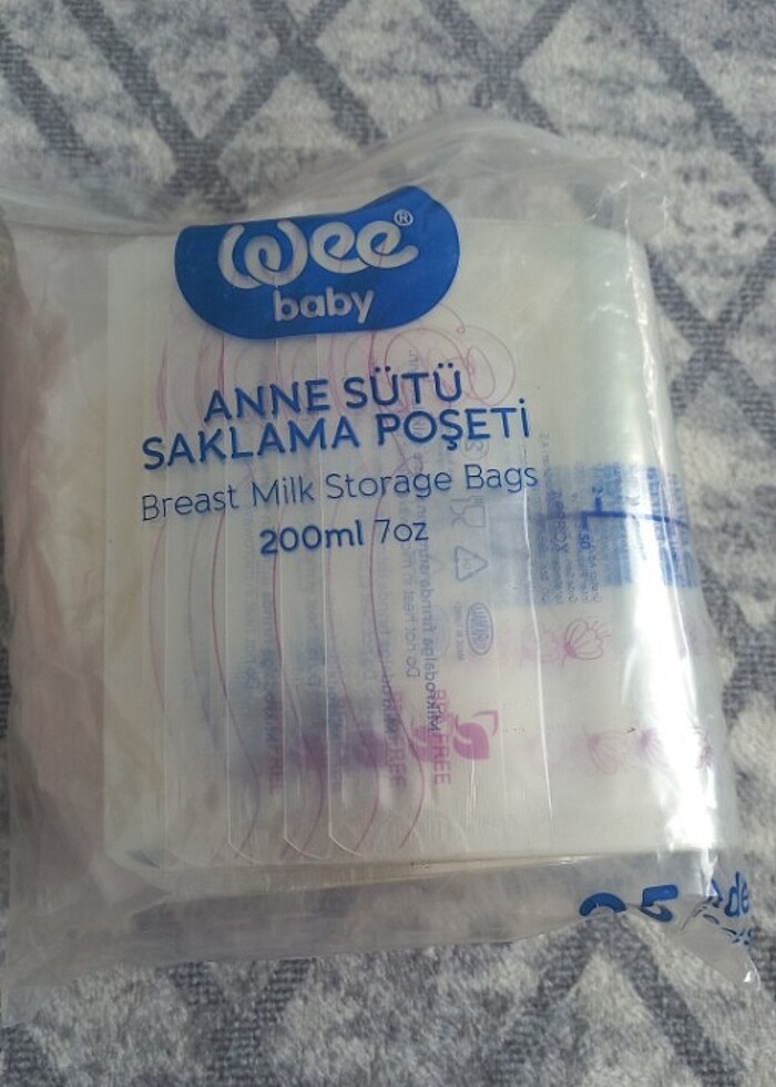 Anne sütü saklama poseti - Görsel 2