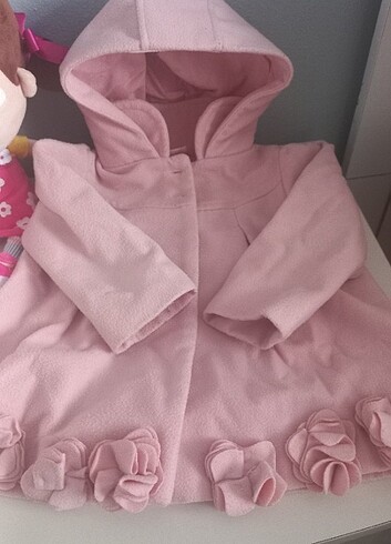 18-24 Ay Beden Koton kaşe çocuk bebek mont 18/24