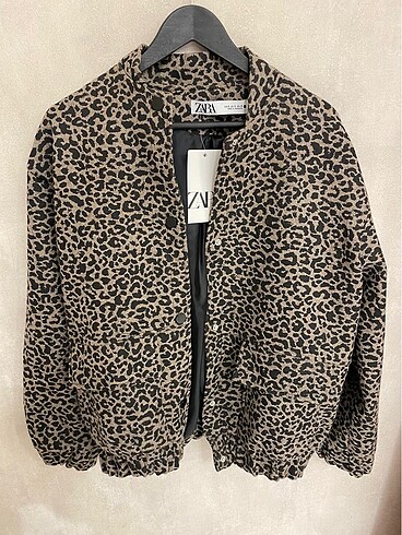 Zara Leopar Bomber Ceket