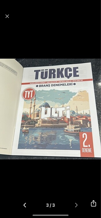  Beden Ulti Tyt Türkçe deneme