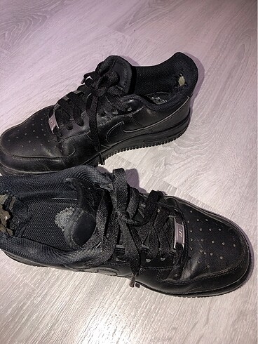 36,5 Beden siyah Renk nike air force orijinal