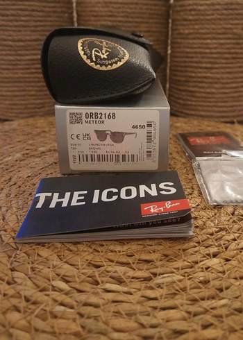Beden Ray-Ban Kahverengi Retro Kadın Güneş Gözlüğü