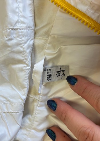 Sarı Kapüşonlu Kız&Erkek Çocuk Yağmurluk - Görsel 3