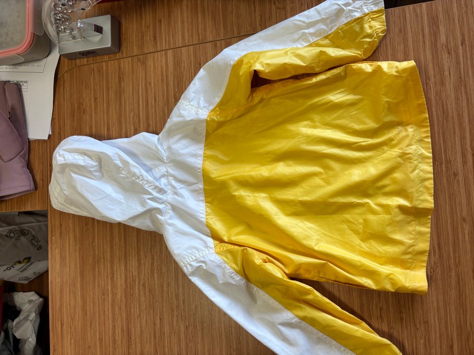 Sarı Kapüşonlu Kız&Erkek Çocuk Yağmurluk - Görsel 2