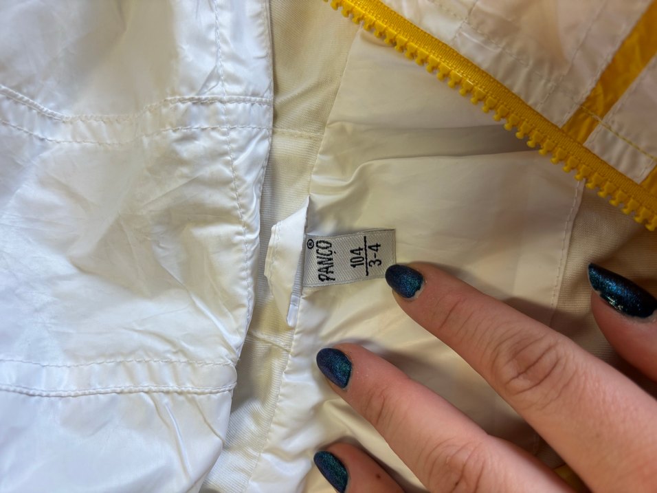 Sarı Kapüşonlu Kız&Erkek Çocuk Yağmurluk - Görsel 3