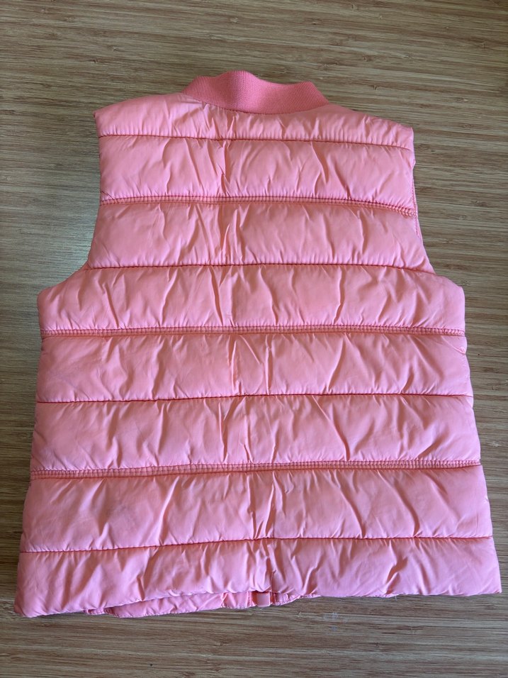 Zara Kız  Çocuk Pembe Fermuarlı Şişme Yelek - Görsel 2