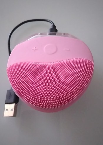 Diğer Pembe USB Şarjlı Yüz Temizleme Cihazı