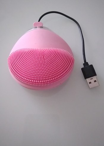 Pembe USB Şarjlı Yüz Temizleme Cihazı