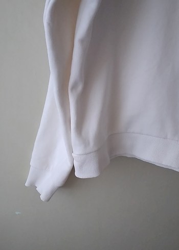 Kom kırık beyaz Kadın Kapüşonlu Sweatshirt