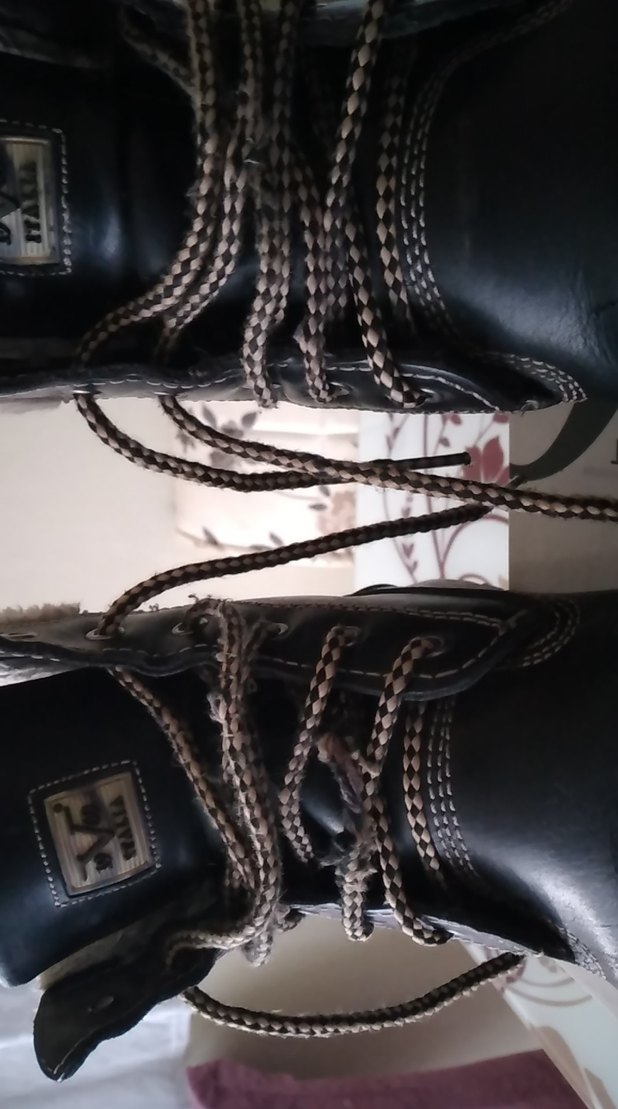 Siyah Deri Erkek Biker Botları - Görsel 3