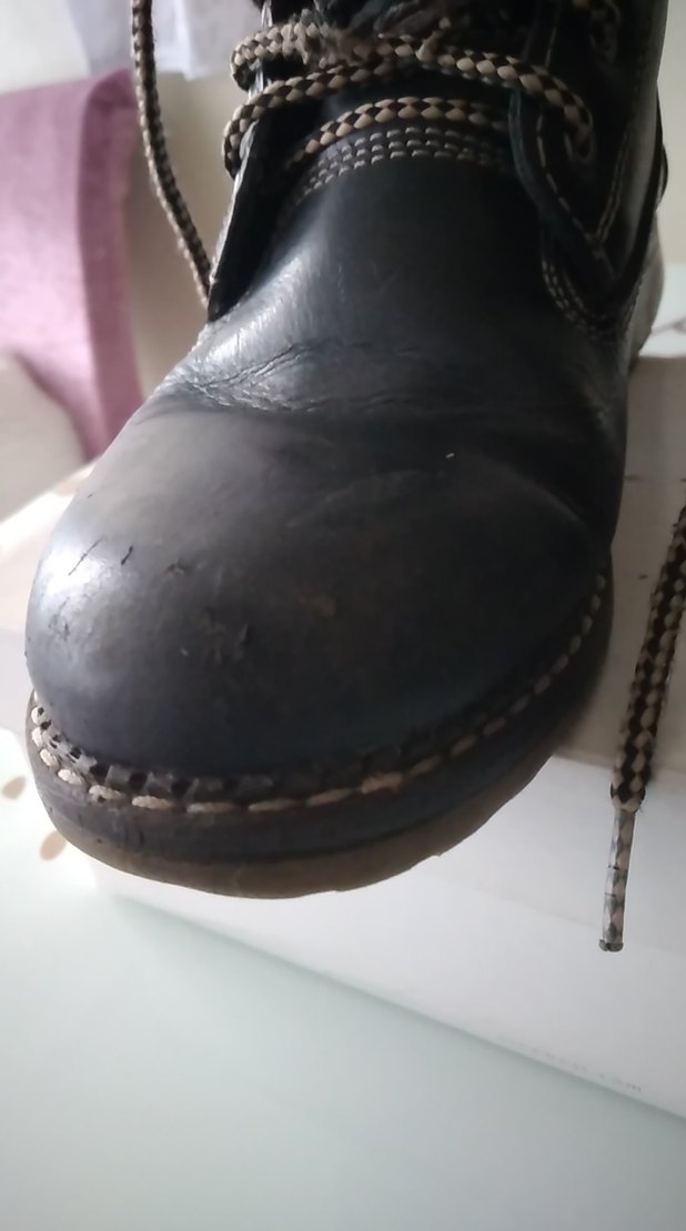 Siyah Deri Erkek Biker Botları - Görsel 2