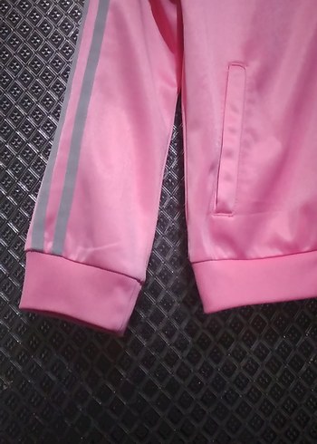 Pembe Fermuarlı Spor çocuk üst - Görsel 2
