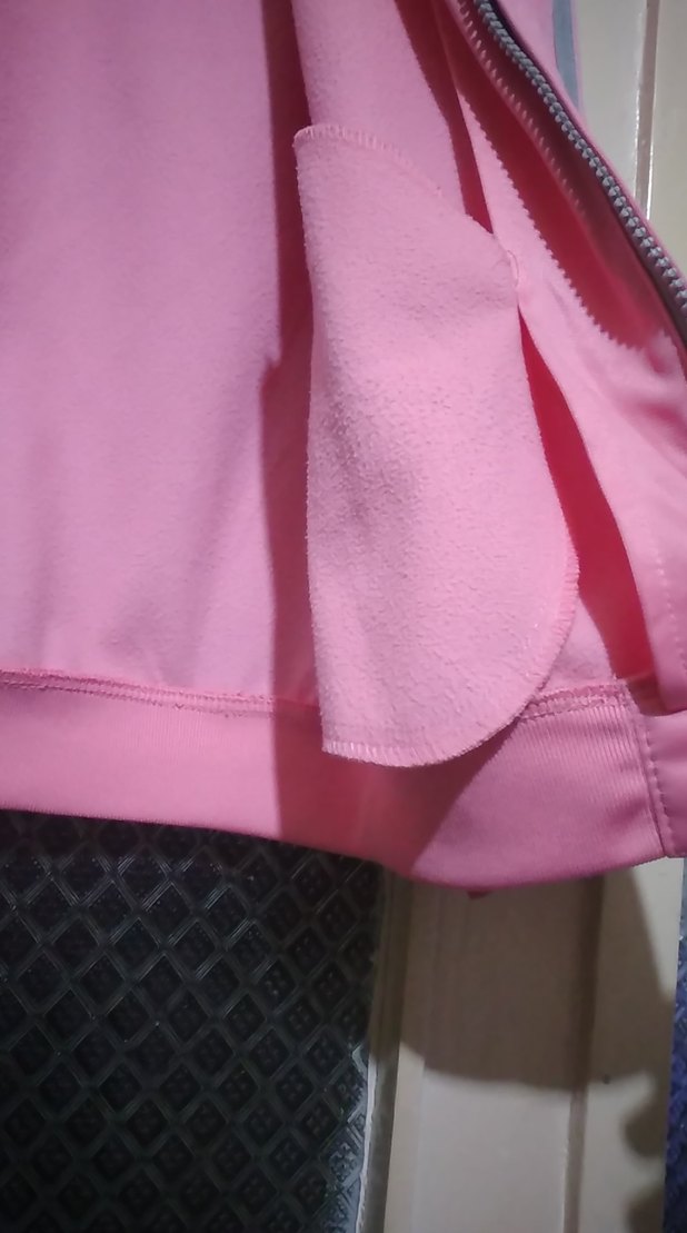 Pembe Fermuarlı Spor çocuk üst - Görsel 3