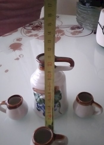 Üzüm Desenli Seramik biblo - Görsel 2