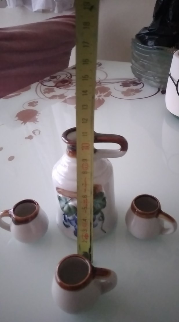 Üzüm Desenli Seramik biblo - Görsel 2