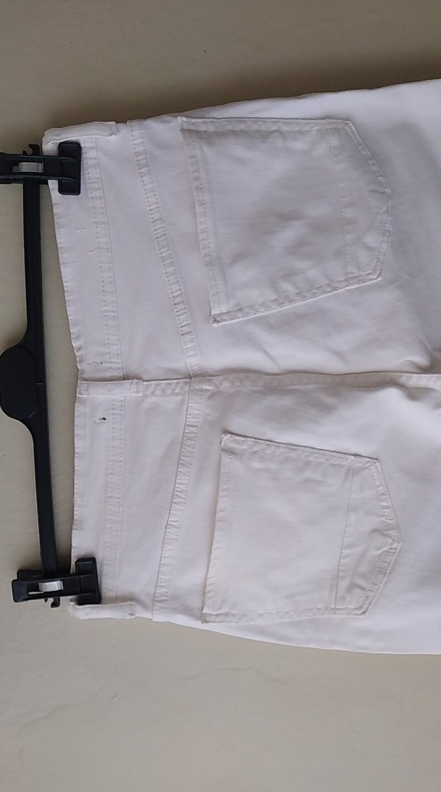 erkek beyaz jeans pantolon - Görsel 5