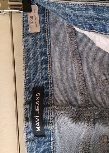 30 Beden mavi Renk Mavi Erkek Kot Pantolon