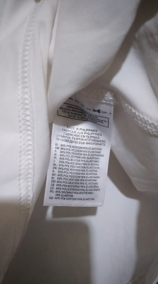 Beyaz Adidas Kısa Kollu Erkek Tişört - Görsel 4