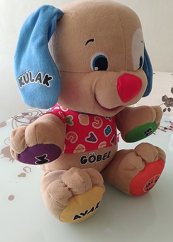 Fisher Price Renkli Eğitici Peluş Oyuncak Köpek