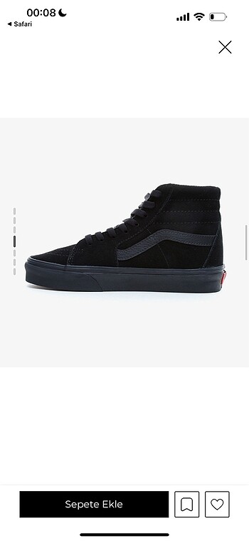 Vans ayakkabı