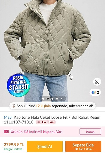Kapitone ceket