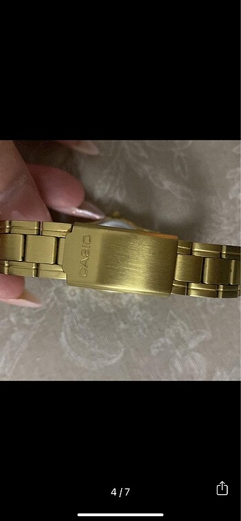  Beden altın Renk casio orjinal saat