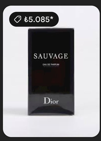 Dior Sauvage Parfüm Siyah Erkek Parfümü - Görsel 2