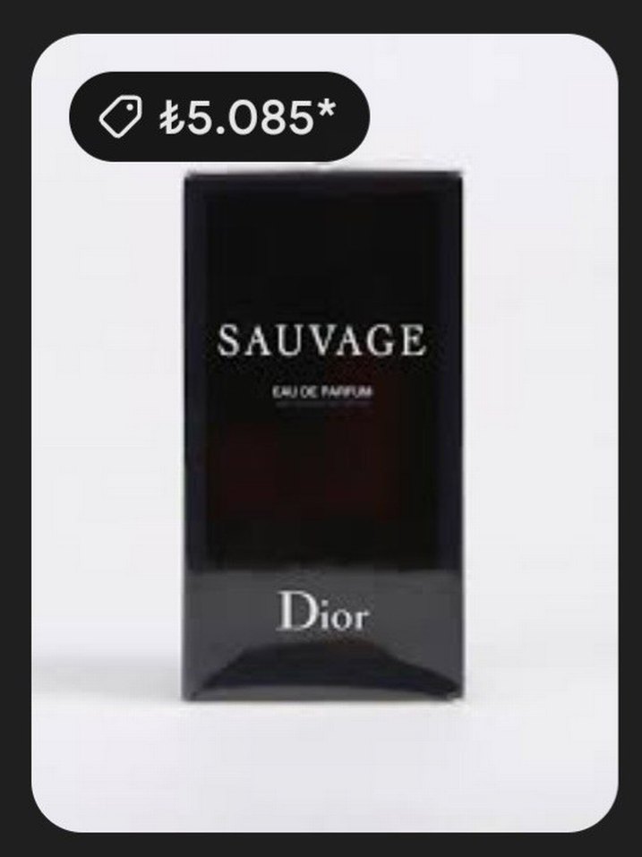 Dior Sauvage Parfüm Siyah Erkek Parfümü - Görsel 2